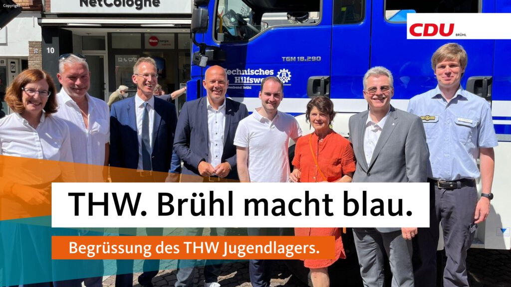 THW Jugendlager in Brühl