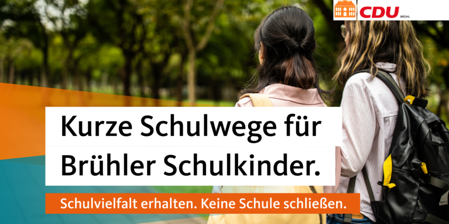 CDU Brühl möchte für alle Brühler Kinder Schulangebot in der Stadt