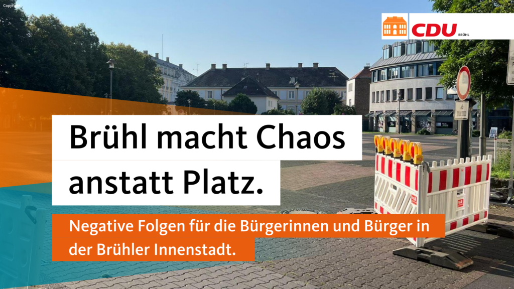 Brühl macht Platz